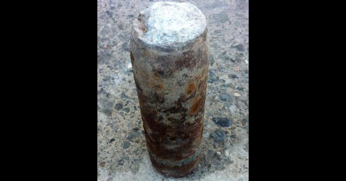 Kars’ta bulunan patlamamış top mermisi imha edildi