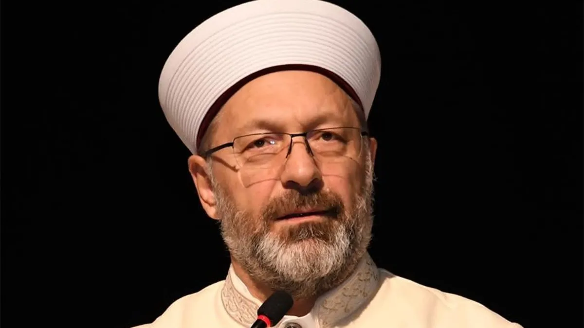 Erbaş: Camilerimizde bu ay iyiliği anlatacağız